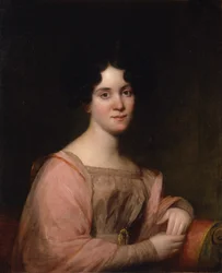 Catherine Reed, 1831 (olja på träpanel)